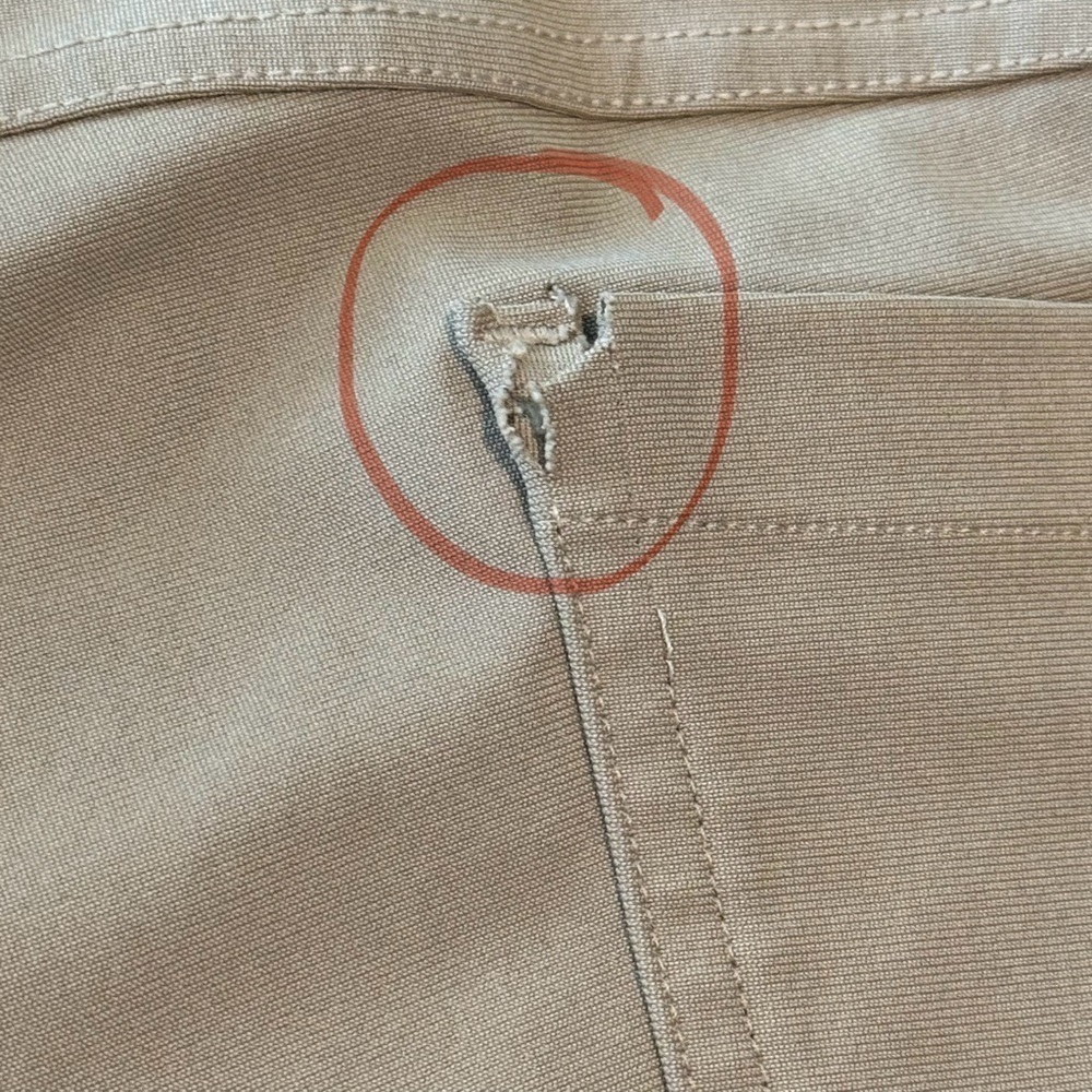 Lululemon ABC Pant Classic Color  Tofino Sand Size 40x26” - Picture 11 of 11